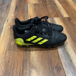 adidas Kids Shoes - Black and Yellow